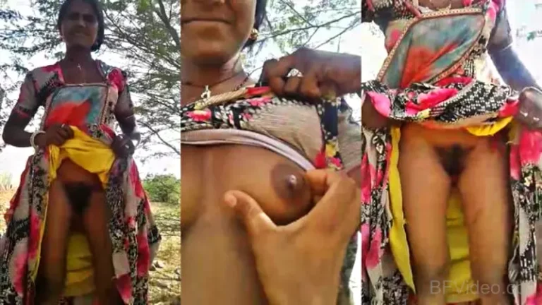 Indian Adivasi Girl Showcasing Her Private Body Parts