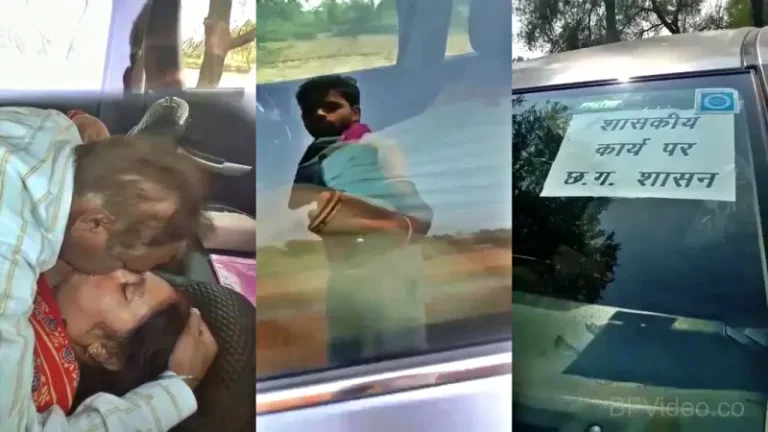 Mature Couple Caught Fucking In Car