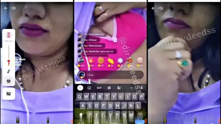 Premium Tango Girl Showing Big Boobs For Fans