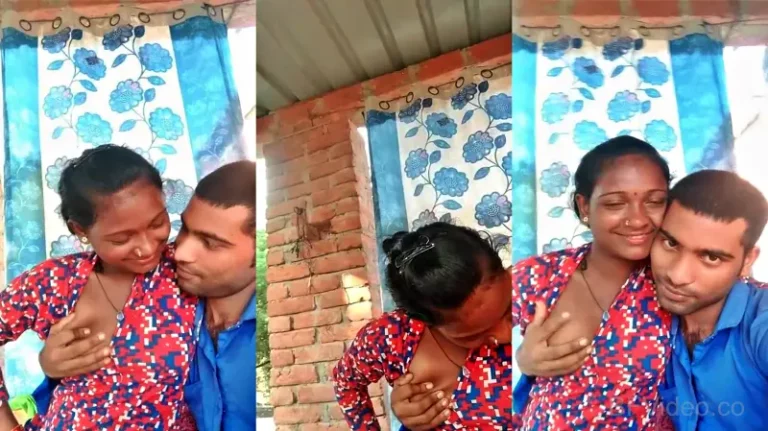 Tribal Bihari Girl Romance With Lover On Cam