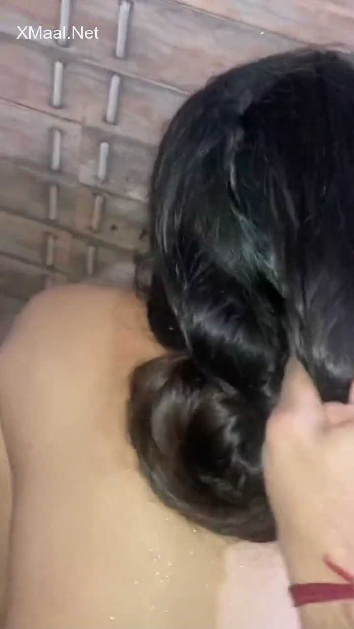 Wife Get Fucked by Another Man in the Bathroom With Dirty Talking in Hindi