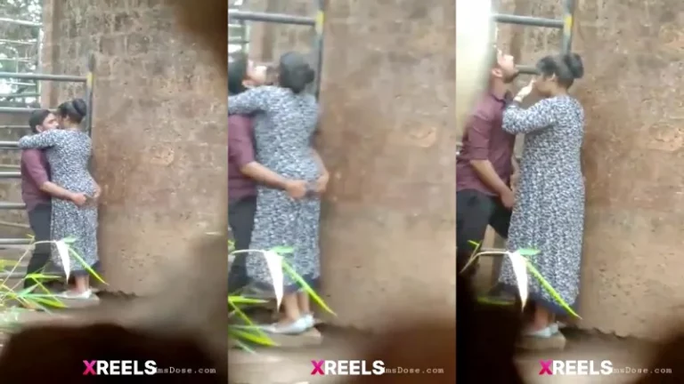 Young Couple Outdoor Enjoying Secretly Recorded