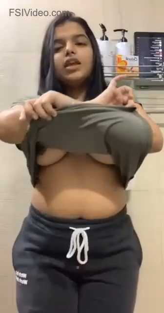 Young Milk Tanker Indian Girl Topless In Bathroom